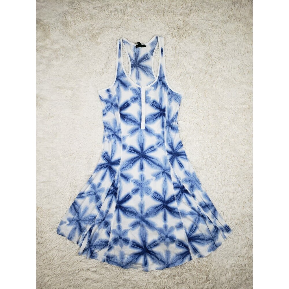 LRL Lauren Jeans Co. Women's Summer Dress Racerback Tie Dye Stretch Size M/M